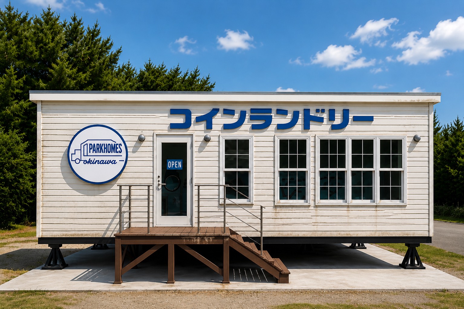 フルカスタムのトレーラーハウス